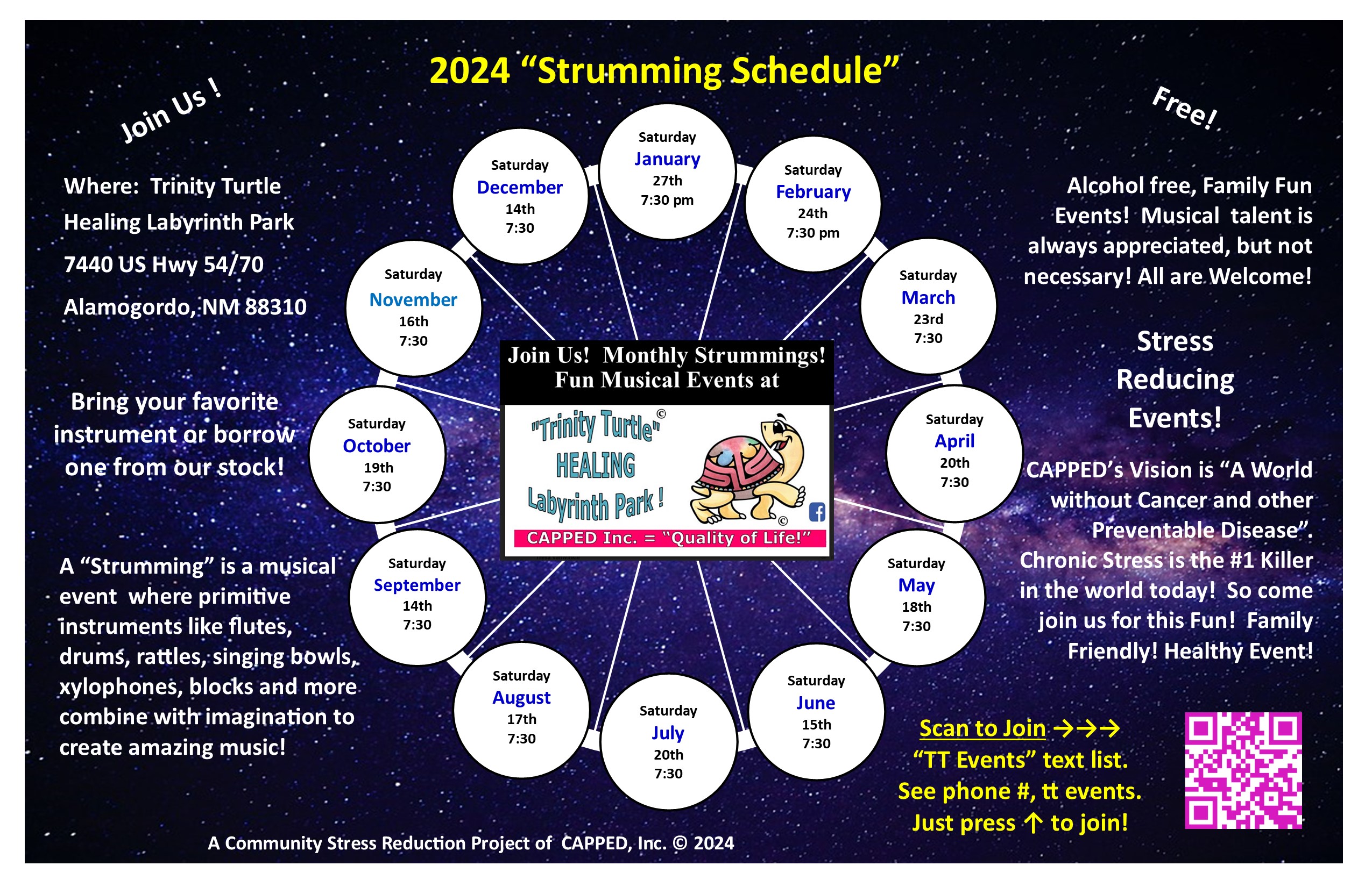 CAPPED 2024 Strumming Calendar Final